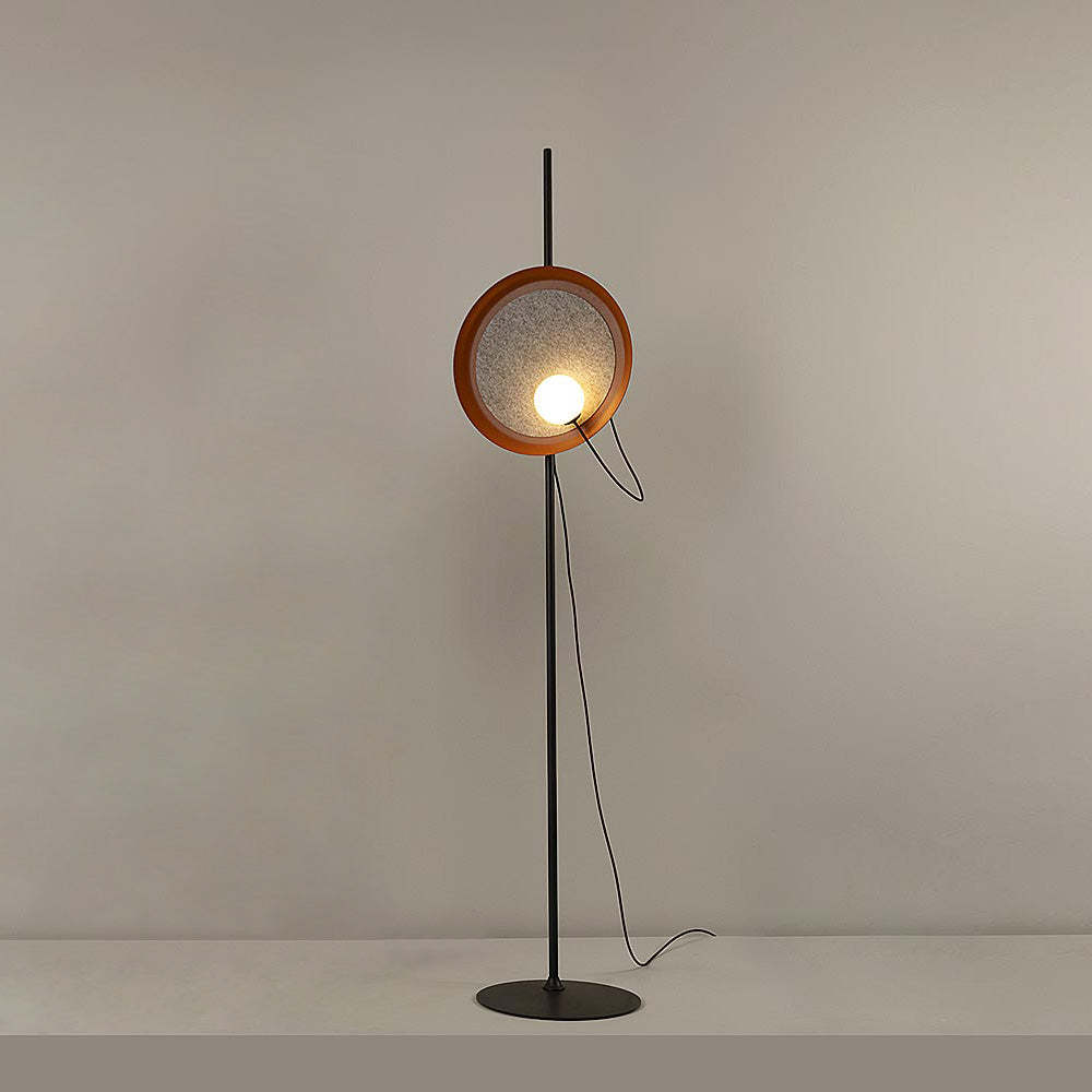 Halo Eclipse Circle Floor Lamp