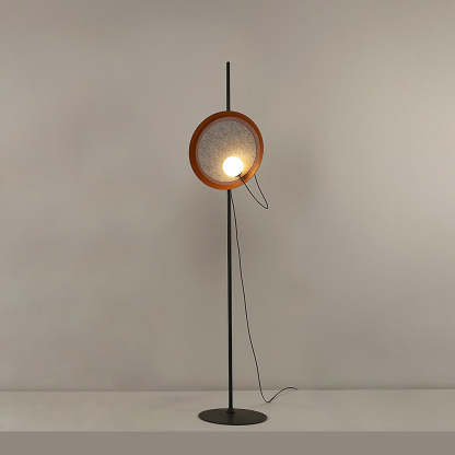 Halo Eclipse Circle Floor Lamp