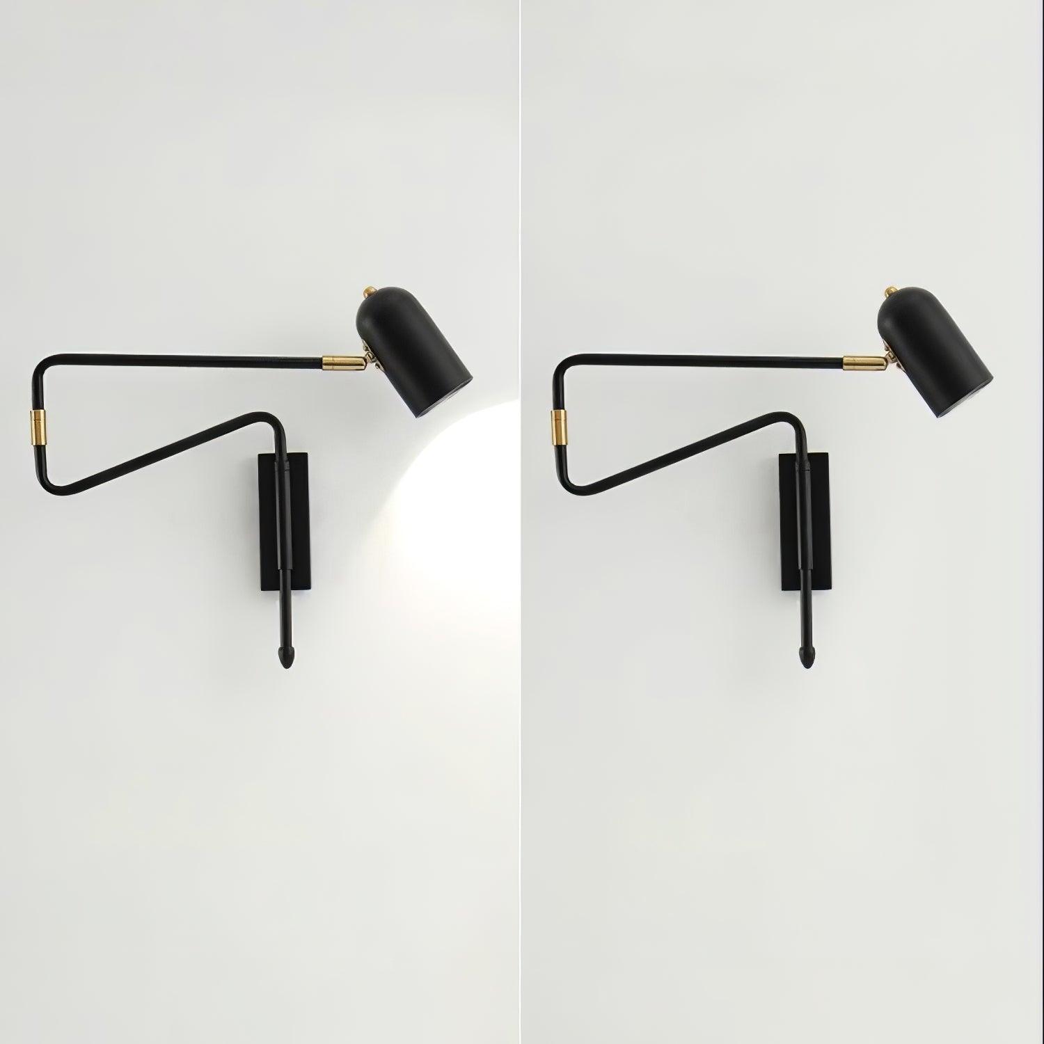 Adjustable Arm Reading Lámpara de Pared