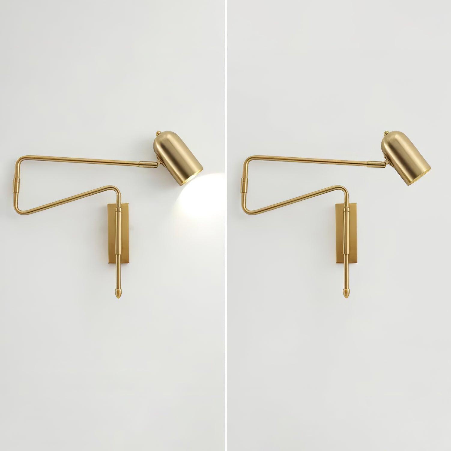 Adjustable Arm Reading Lámpara de Pared
