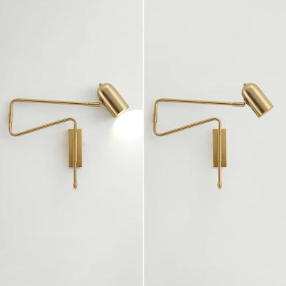 Adjustable Arm Reading Lámpara de Pared