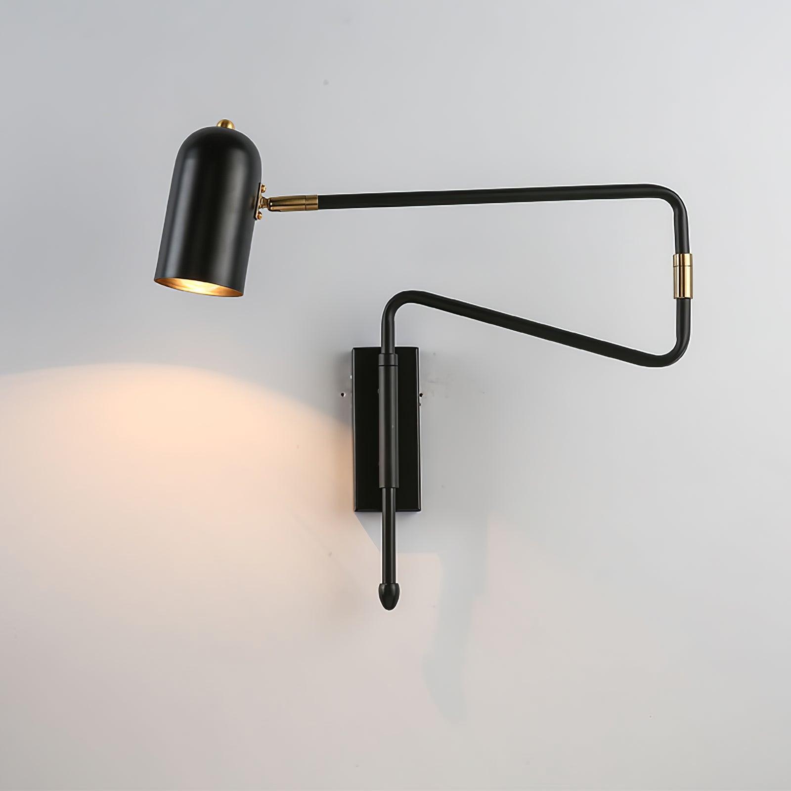 Adjustable Arm Reading Lámpara de Pared
