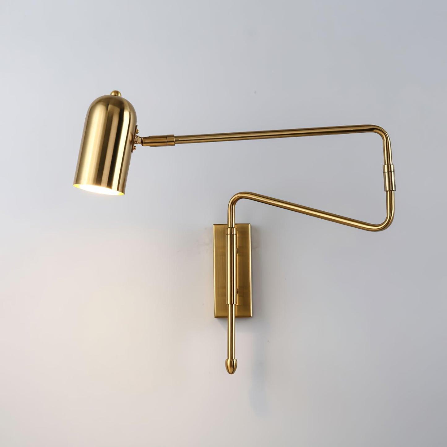 Adjustable Arm Reading Lámpara de Pared