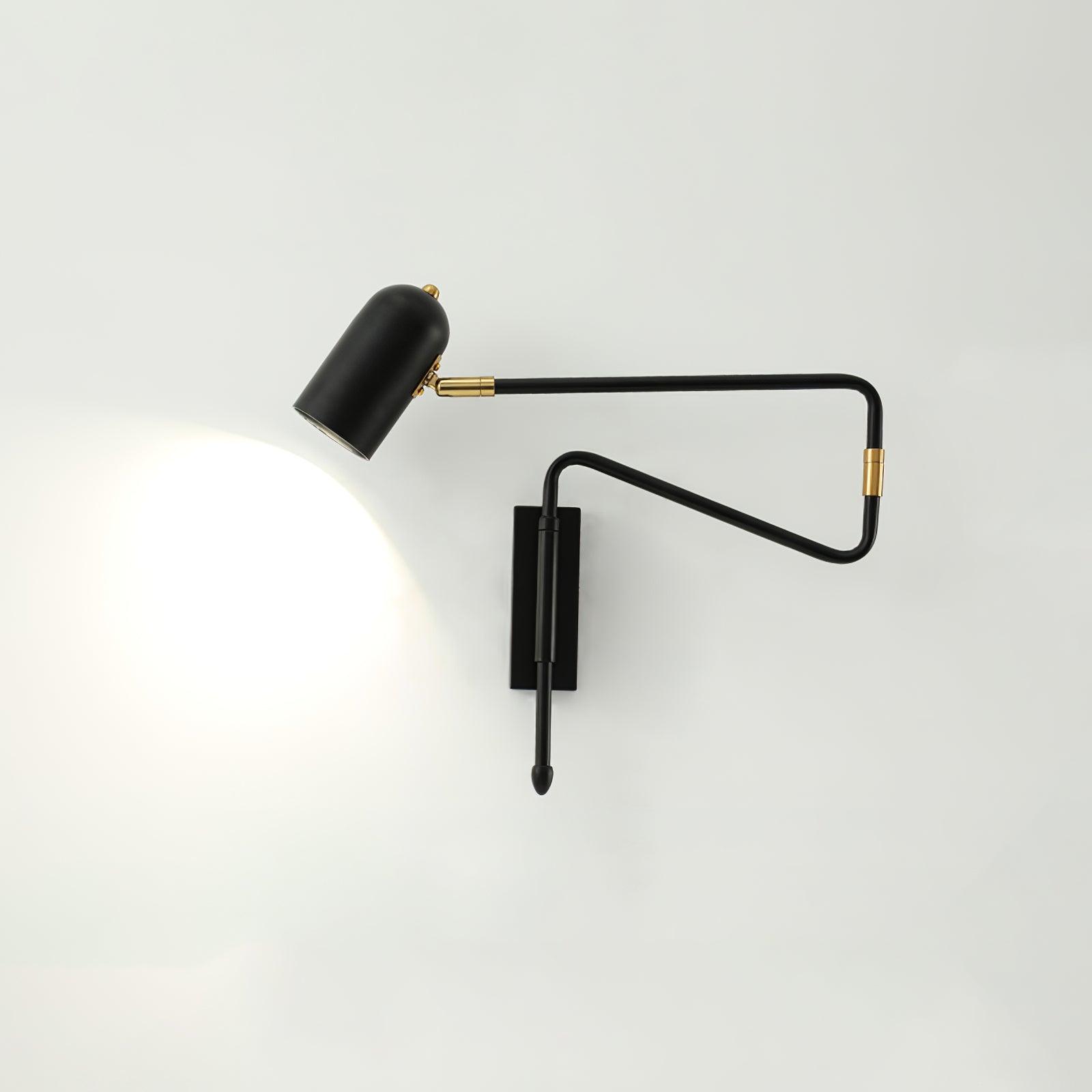 Adjustable Arm Reading Lámpara de Pared