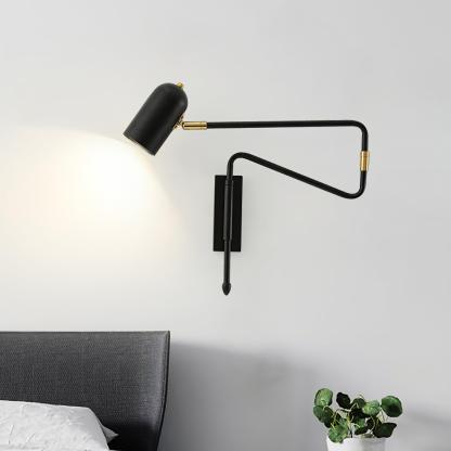 Adjustable Arm Reading Lámpara de Pared