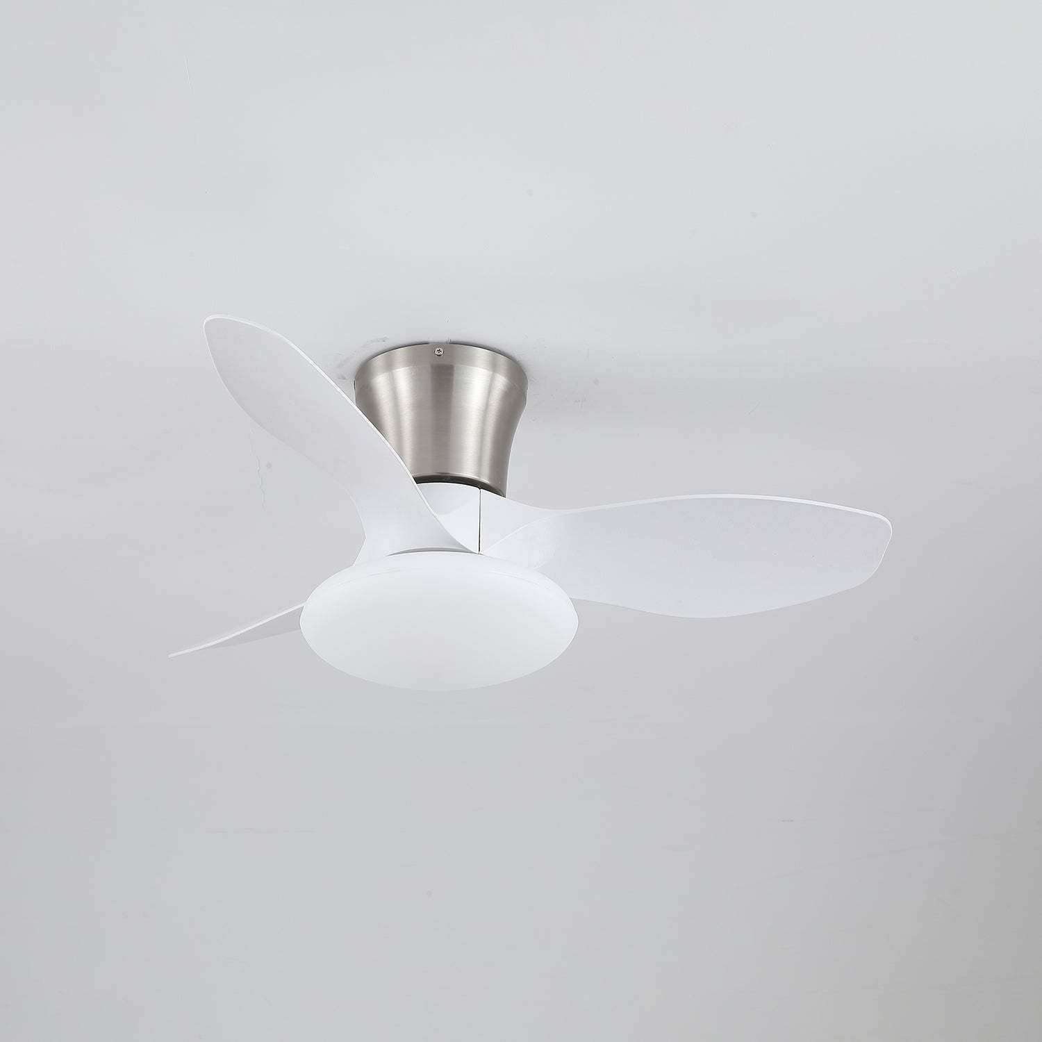 Ventilador de Techo Moderno de Madera Velora con Luz, con fuente de luz LED integrada