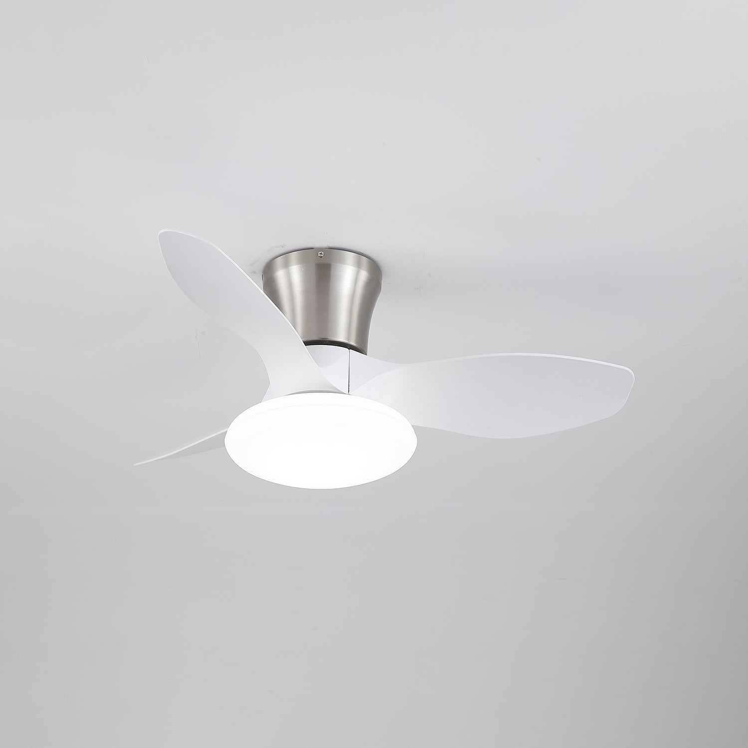 Ventilador de Techo Moderno de Madera Velora con Luz, guía de instalación