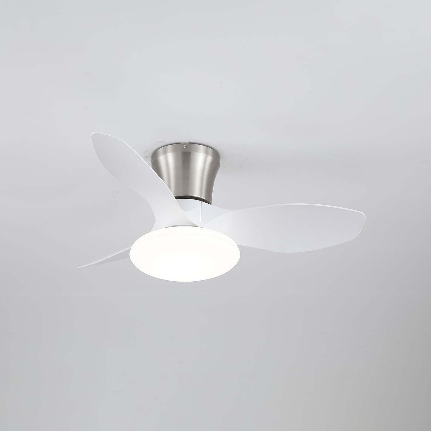 Ventilador de Techo Moderno de Madera Velora con Luz, guía de instalación