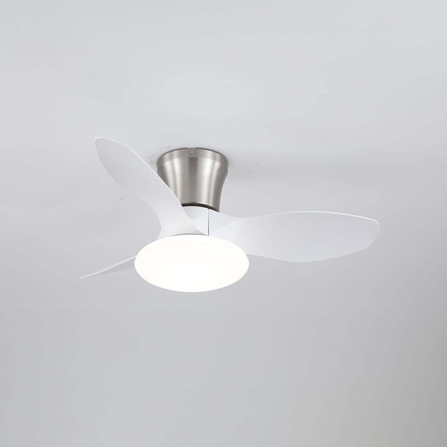 Ventilador de Techo Moderno de Madera Velora con Luz, guía de instalación
