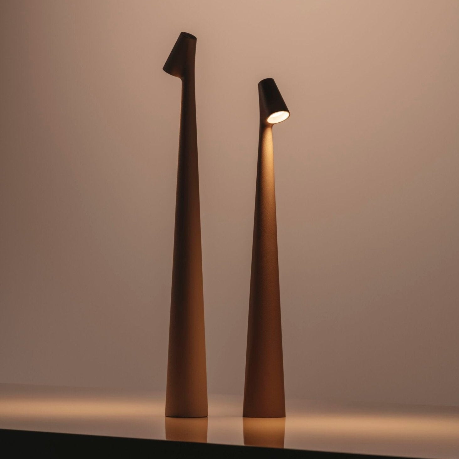 Axis Matte Pointy Iron Floor Lamp