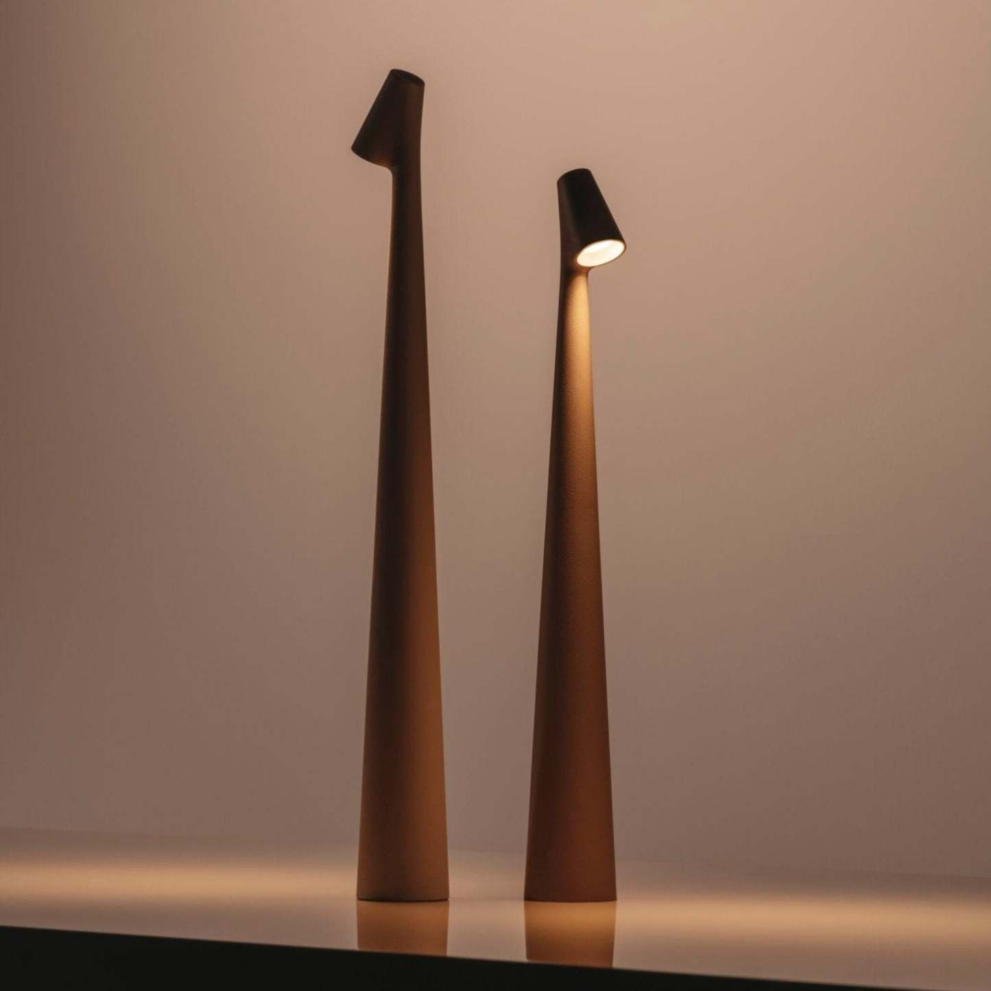Axis Matte Pointy Iron Floor Lamp