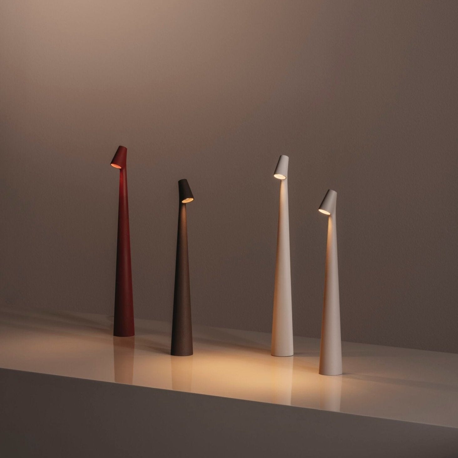 Axis Matte Pointy Iron Floor Lamp