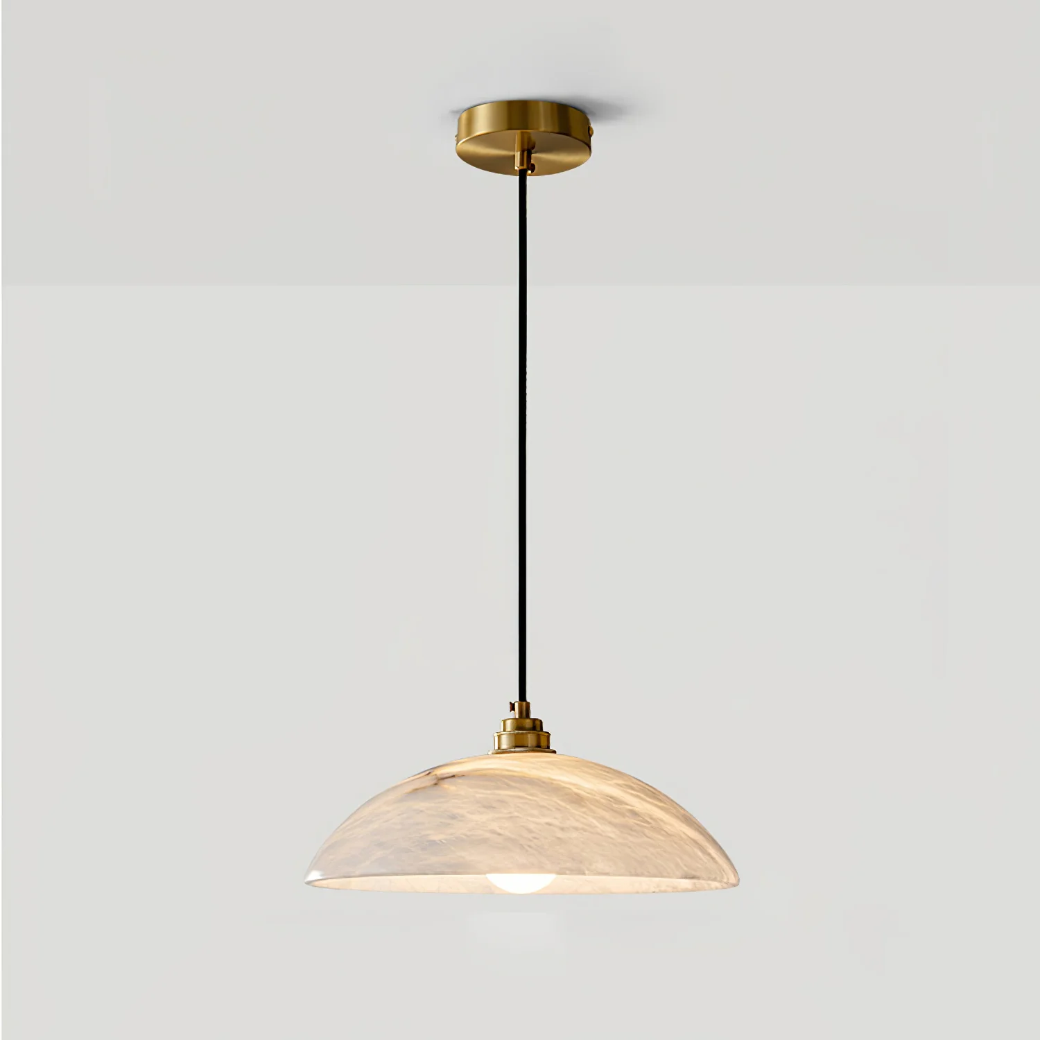 Carins Minimalism Metal Resin Pendant Light Bedroom Living Room