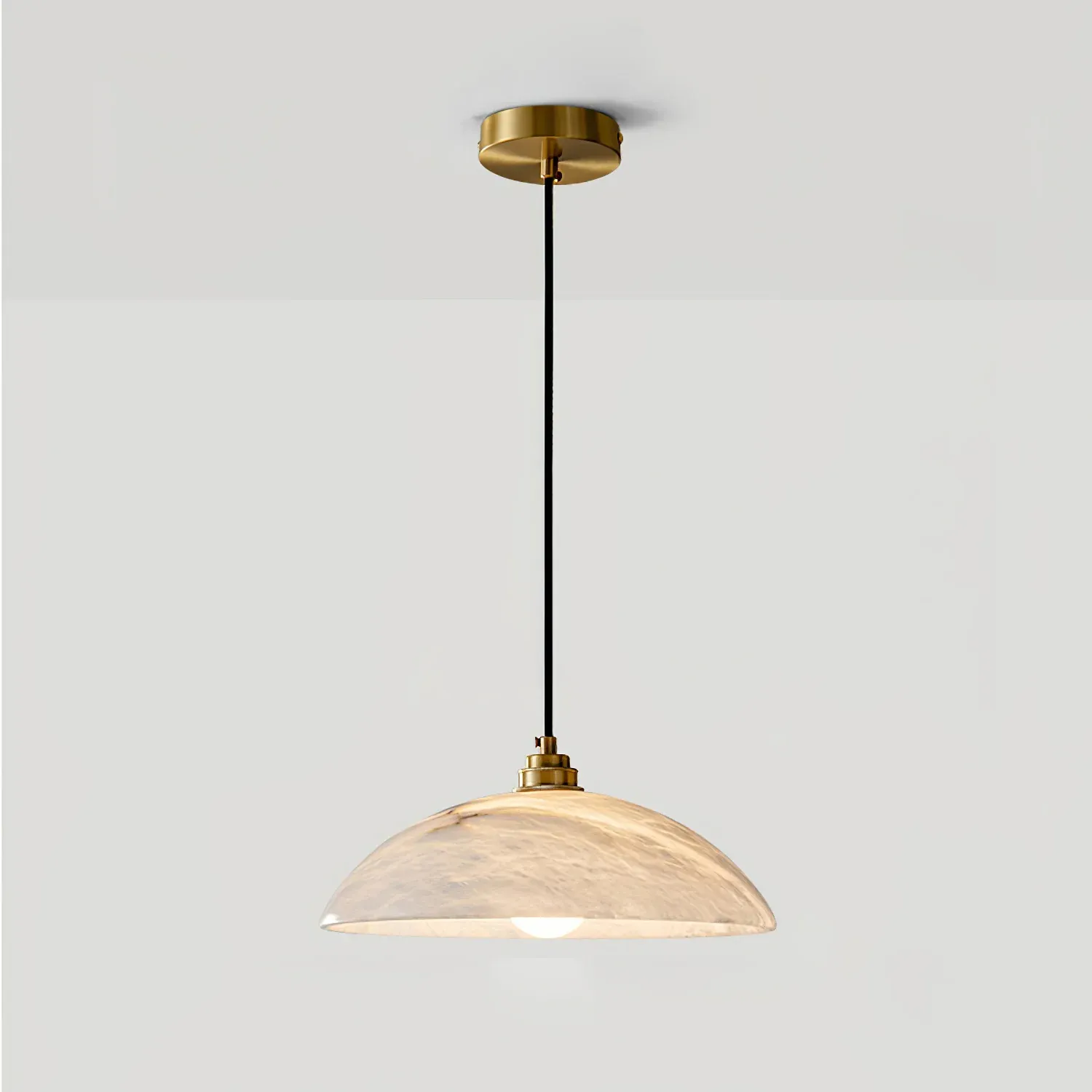 Carins Minimalism Metal Resin Pendant Light Bedroom Living Room
