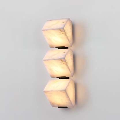 Dune Layered Alabaster LED Wall Light
