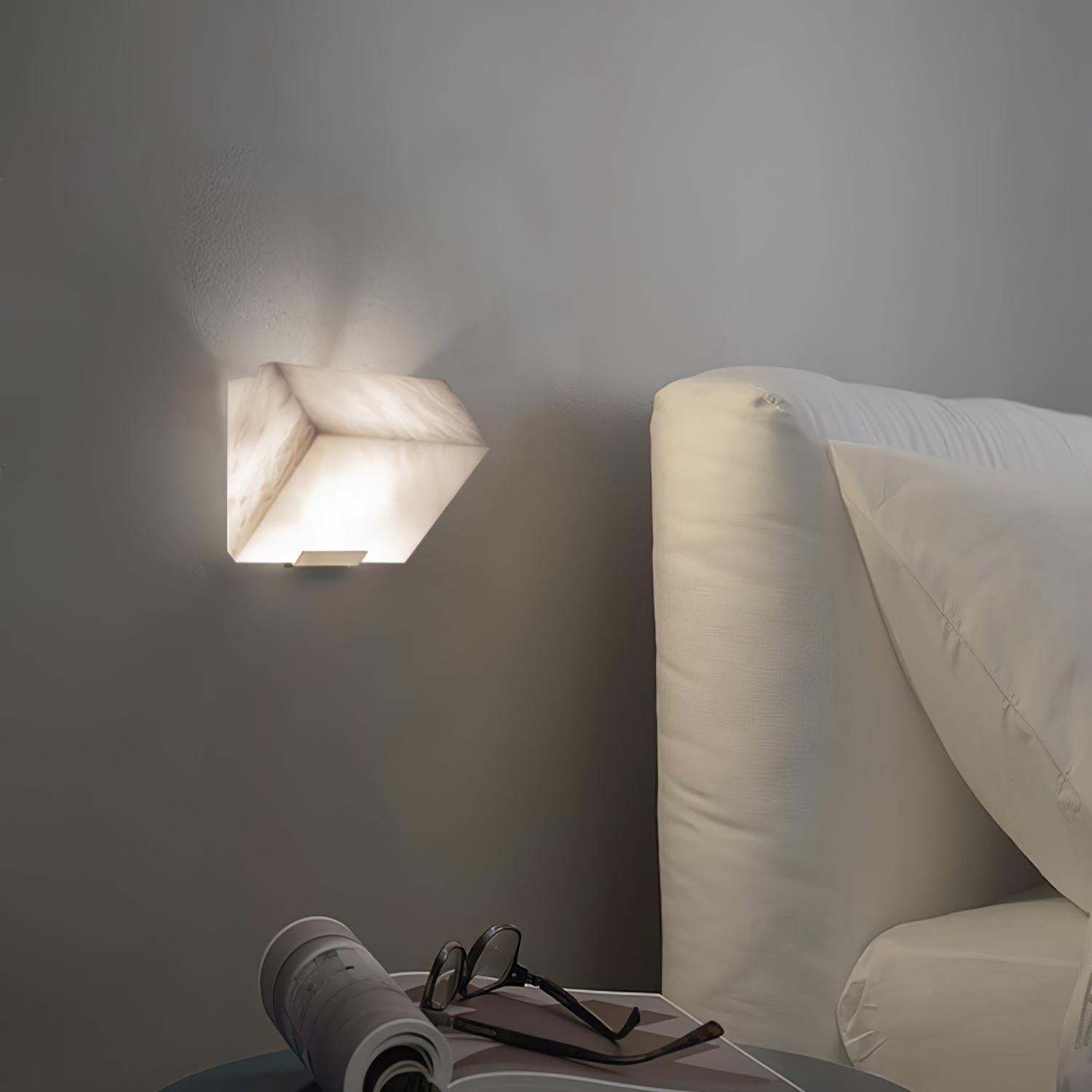 Dune Layered Alabaster LED Wall Light