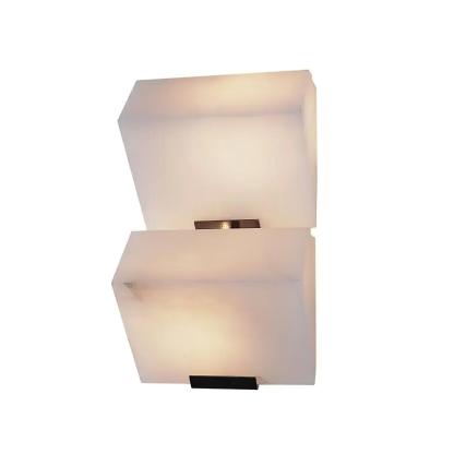 Dune Layered Alabaster LED Wall Light