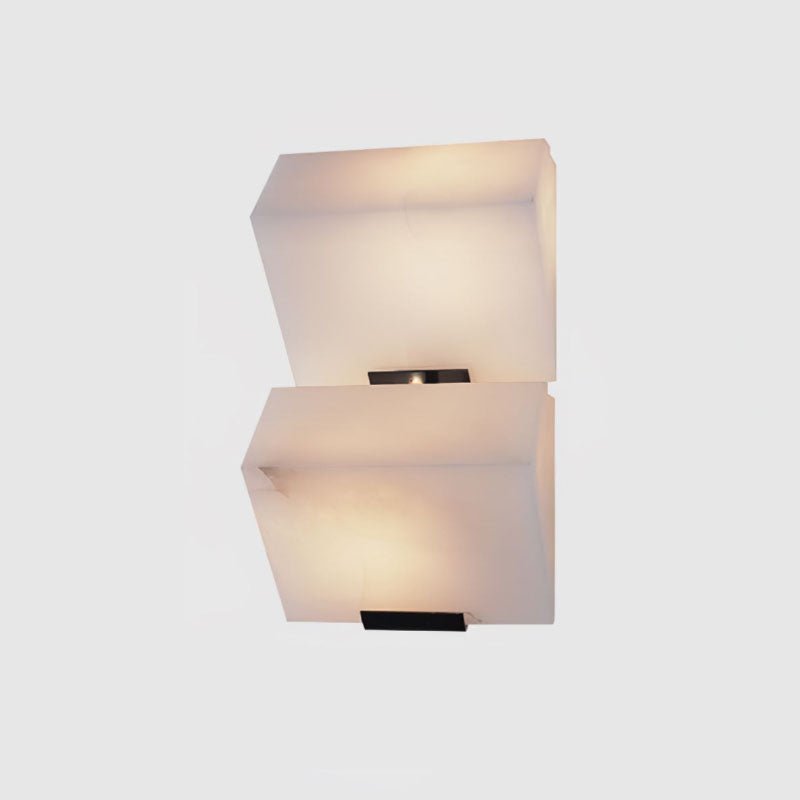 Dune Layered Alabaster LED Wall Light