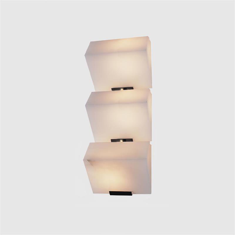 Dune Layered Alabaster LED Wall Light