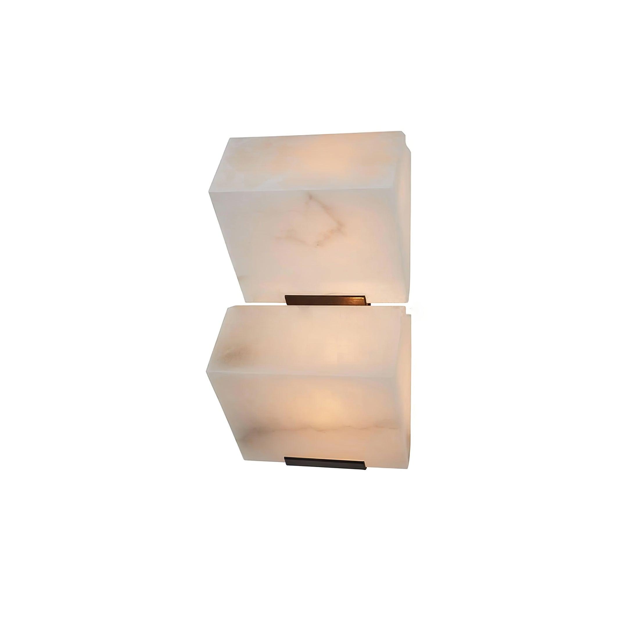Dune Layered Alabaster LED Wall Light