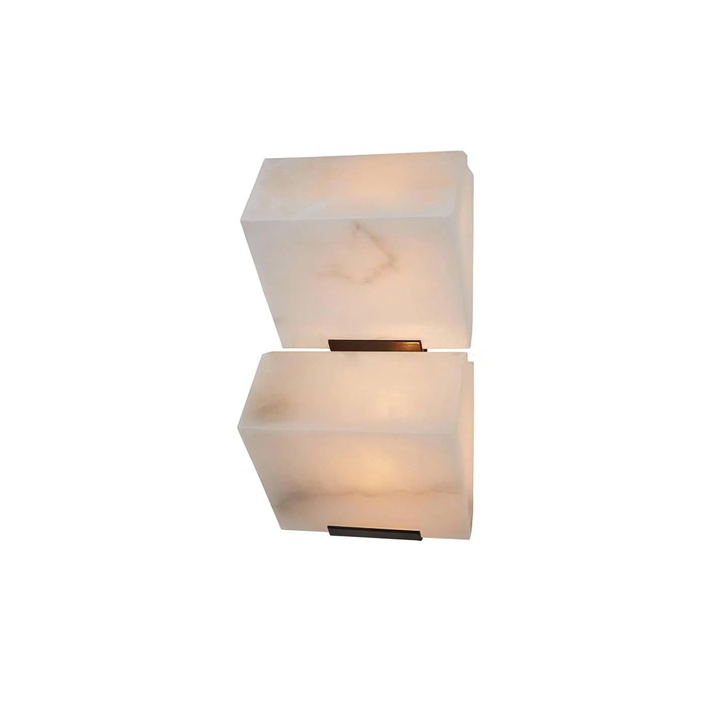 Dune Layered Alabaster LED Wall Light