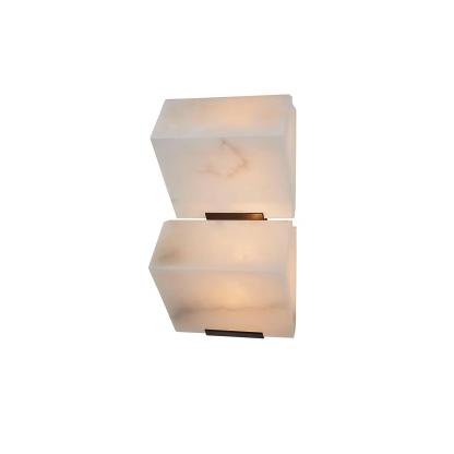 Dune Layered Alabaster LED Wall Light