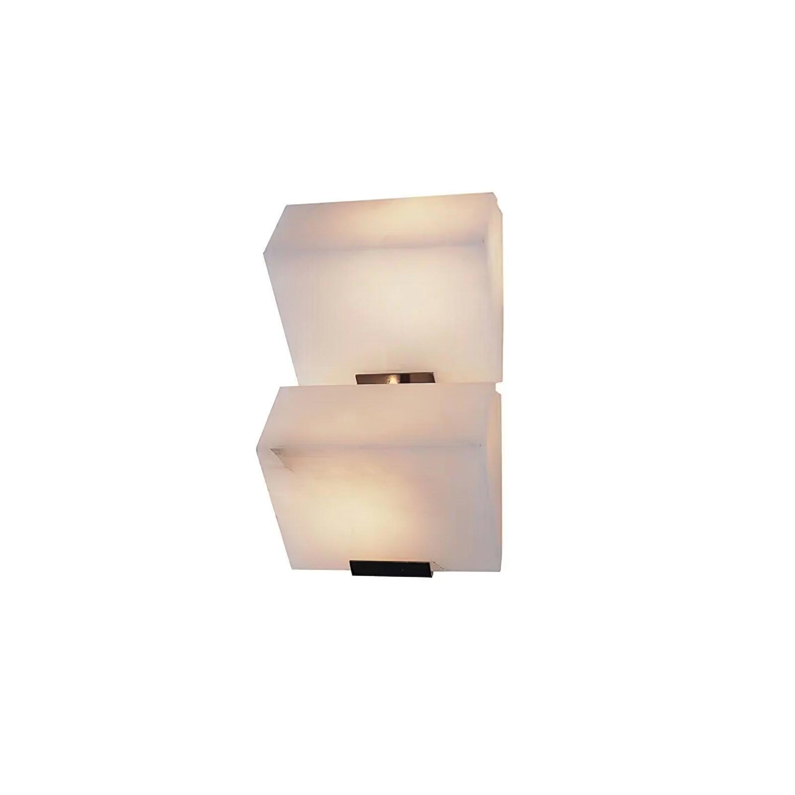 Dune Layered Alabaster LED Wall Light