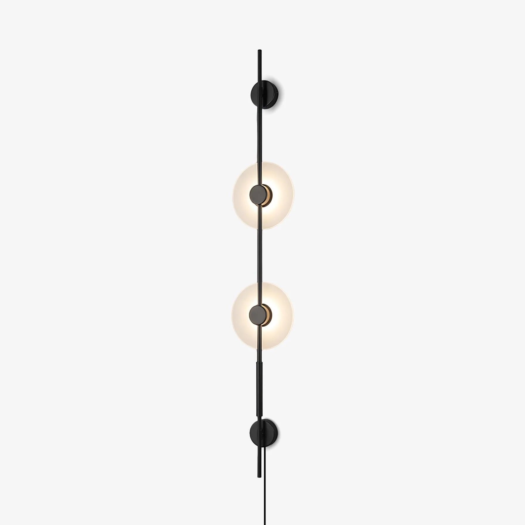 Alabaster Vertical Plug-in Aplique