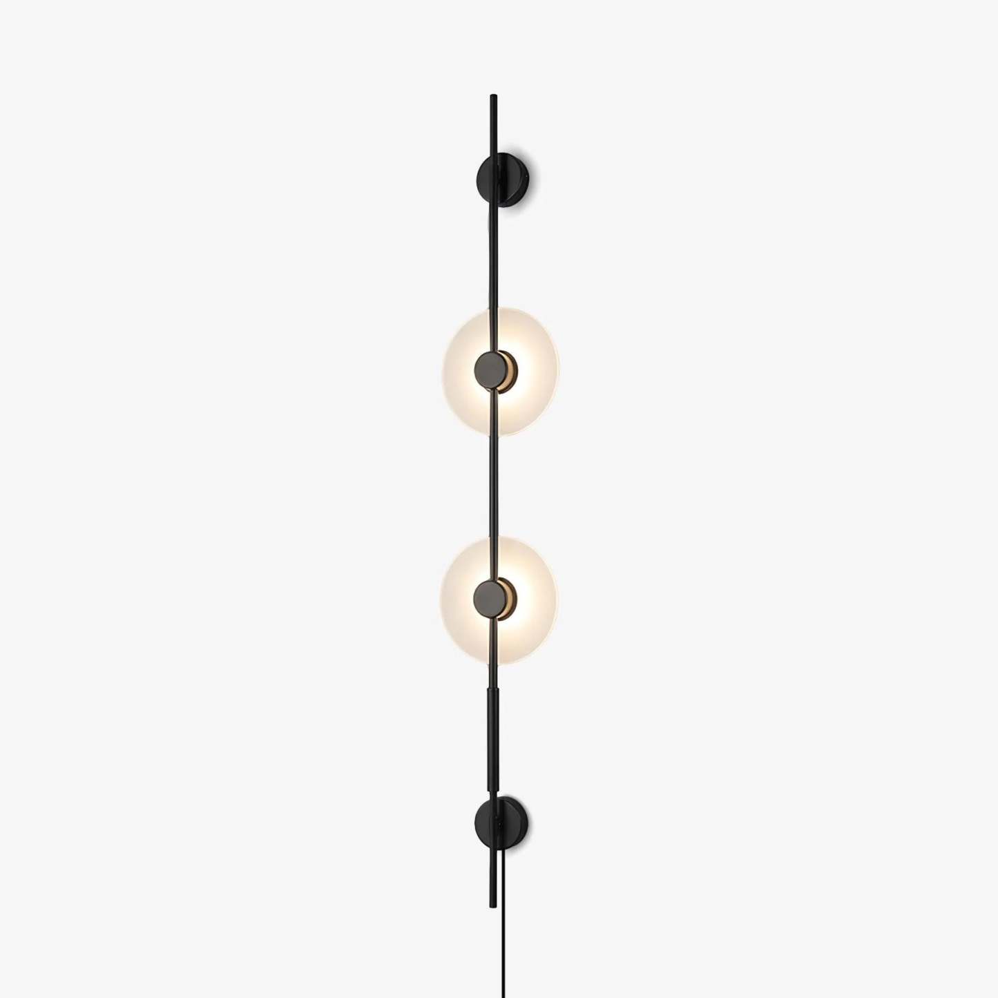 Alabaster Vertical Plug-in Aplique