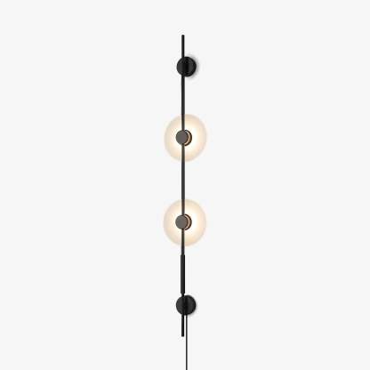 Alabaster Vertical Plug-in Aplique