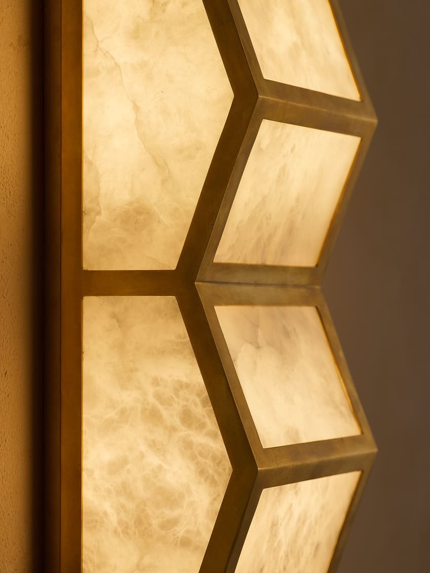 Alabaster Cascade Alabaster Aplique