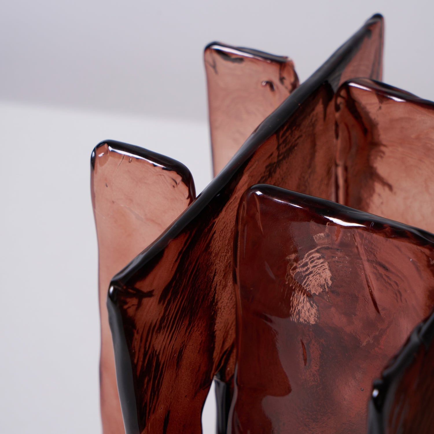 Verona Amber Glass Table Lamp