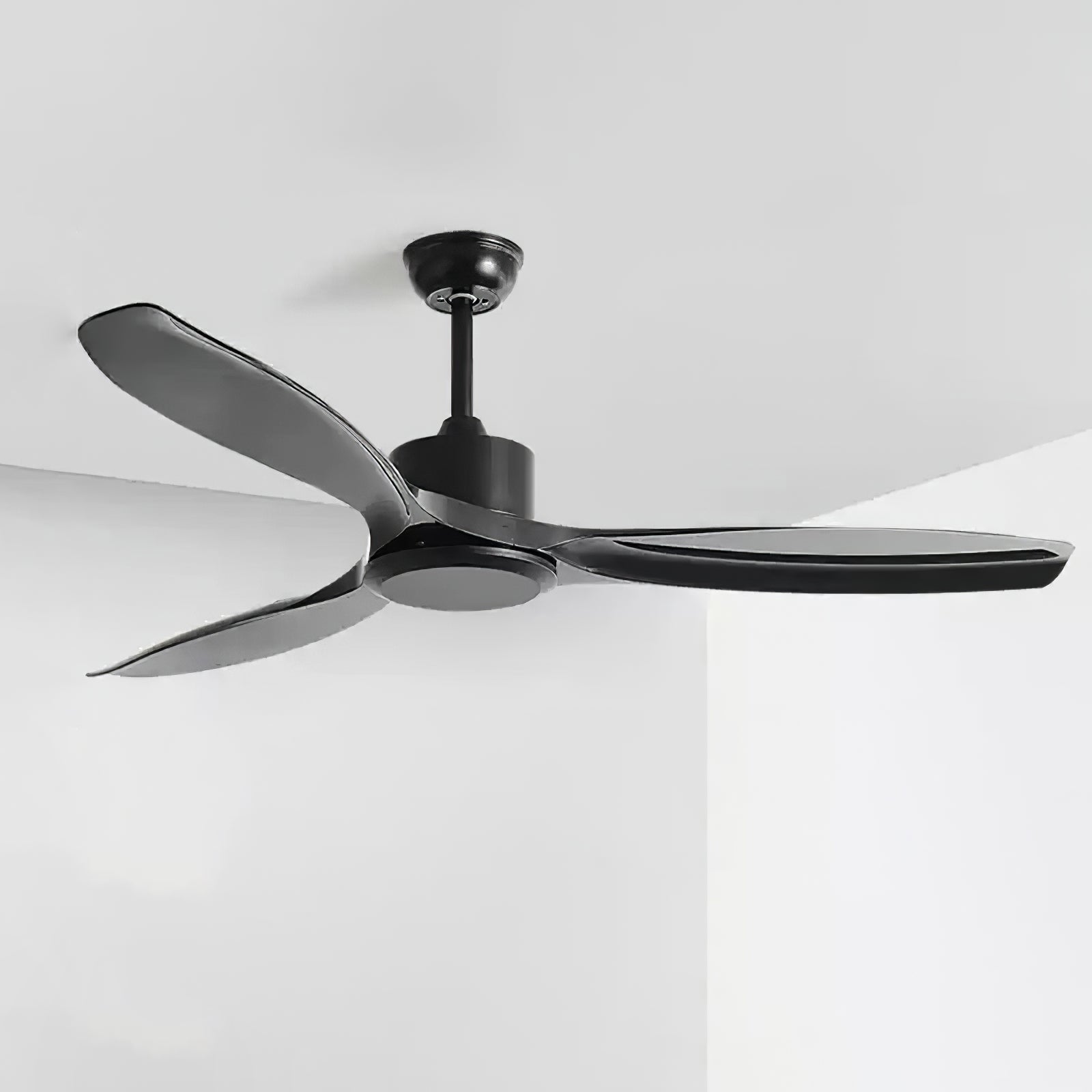 Ventilador de Techo Minimalista Meren de Madera mostrando la función reversible