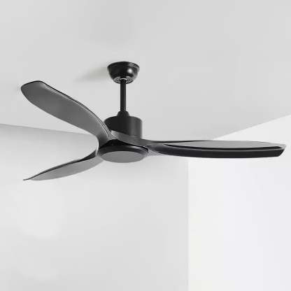 Ventilador de Techo Minimalista Meren de Madera mostrando la función reversible