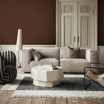Hakka Minimalist Fabric Cone Floor Lamp