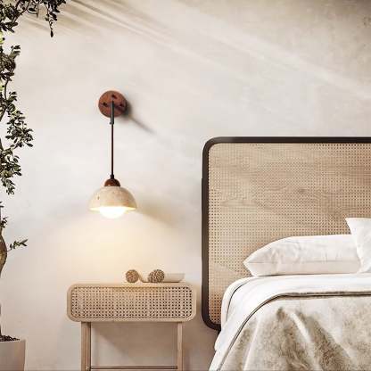 Arched Travertine Aplique