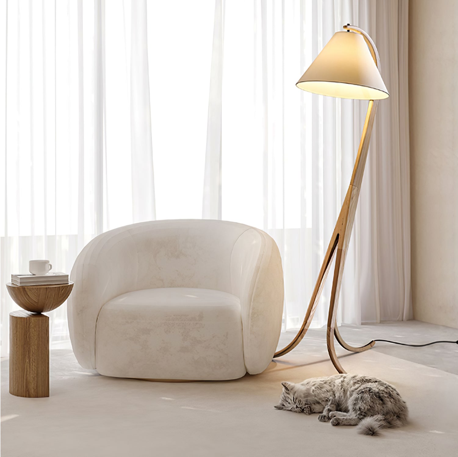 Axis Arcwood Floor Lamp