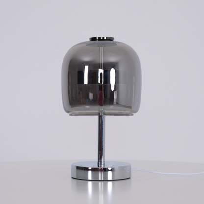 Axis Smoke Gray Glass Table Lamp