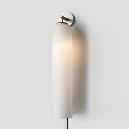 Verona Art Glass Plug-In Wall Light