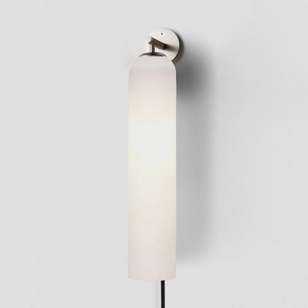 Verona Art Glass Plug-In Wall Light