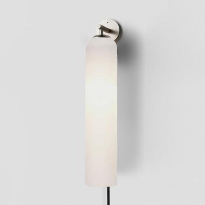 Verona Art Glass Plug-In Wall Light
