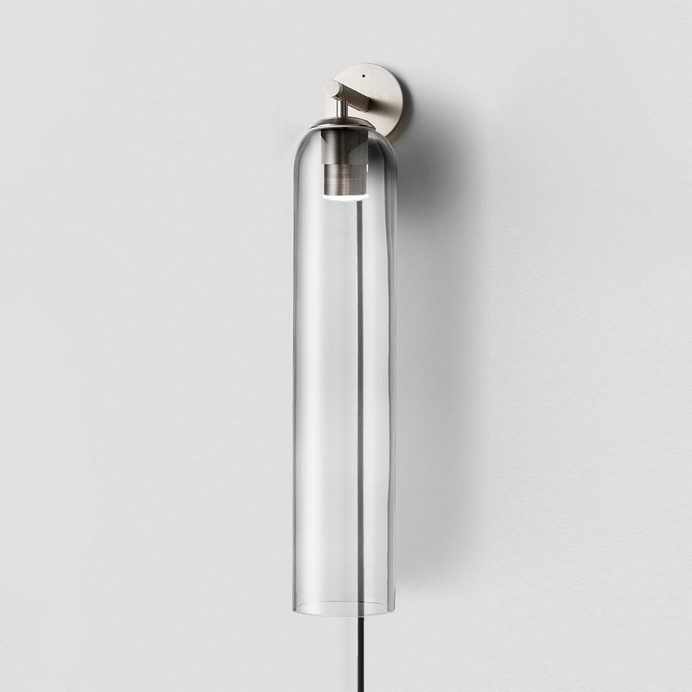 Verona Art Glass Plug-In Wall Light