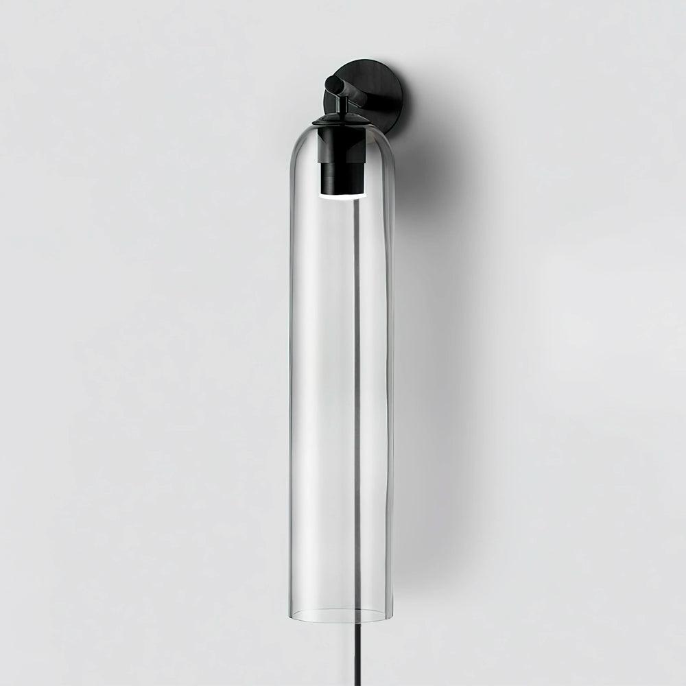 Verona Art Glass Plug-In Wall Light