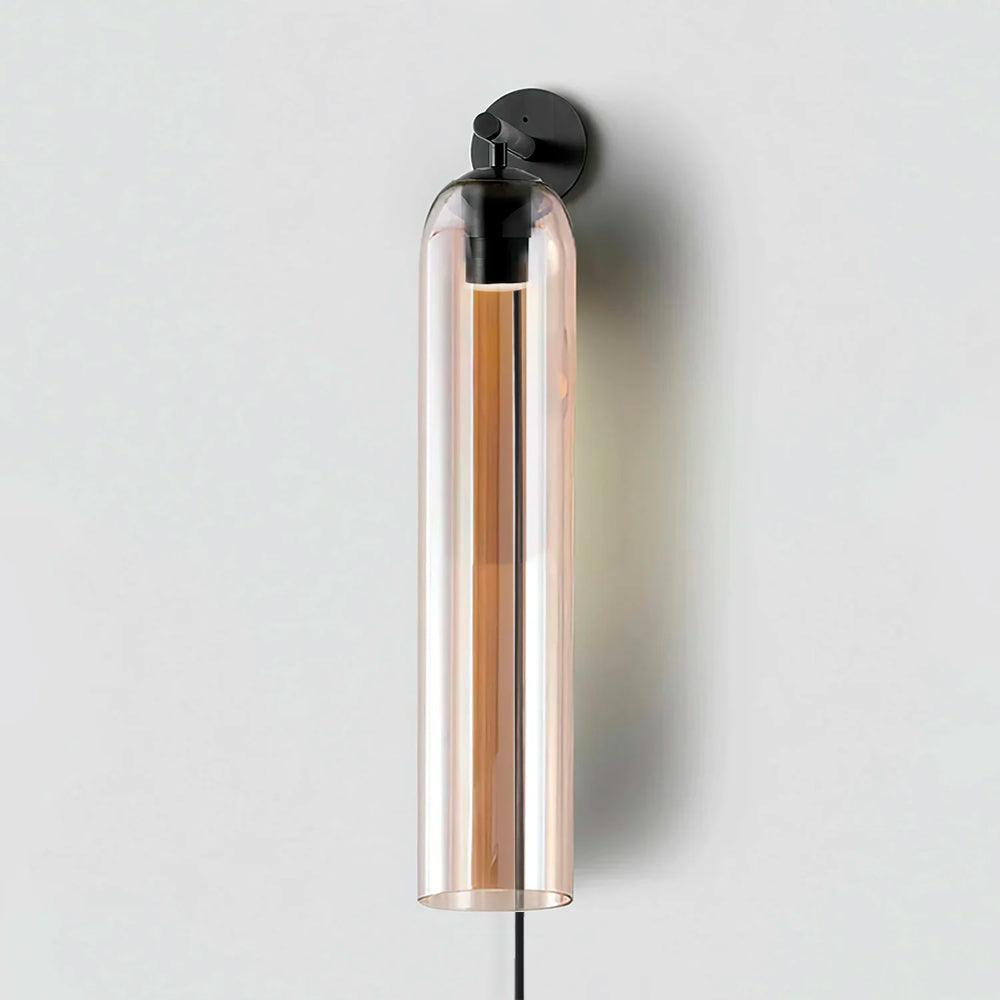 Verona Art Glass Plug-In Wall Light