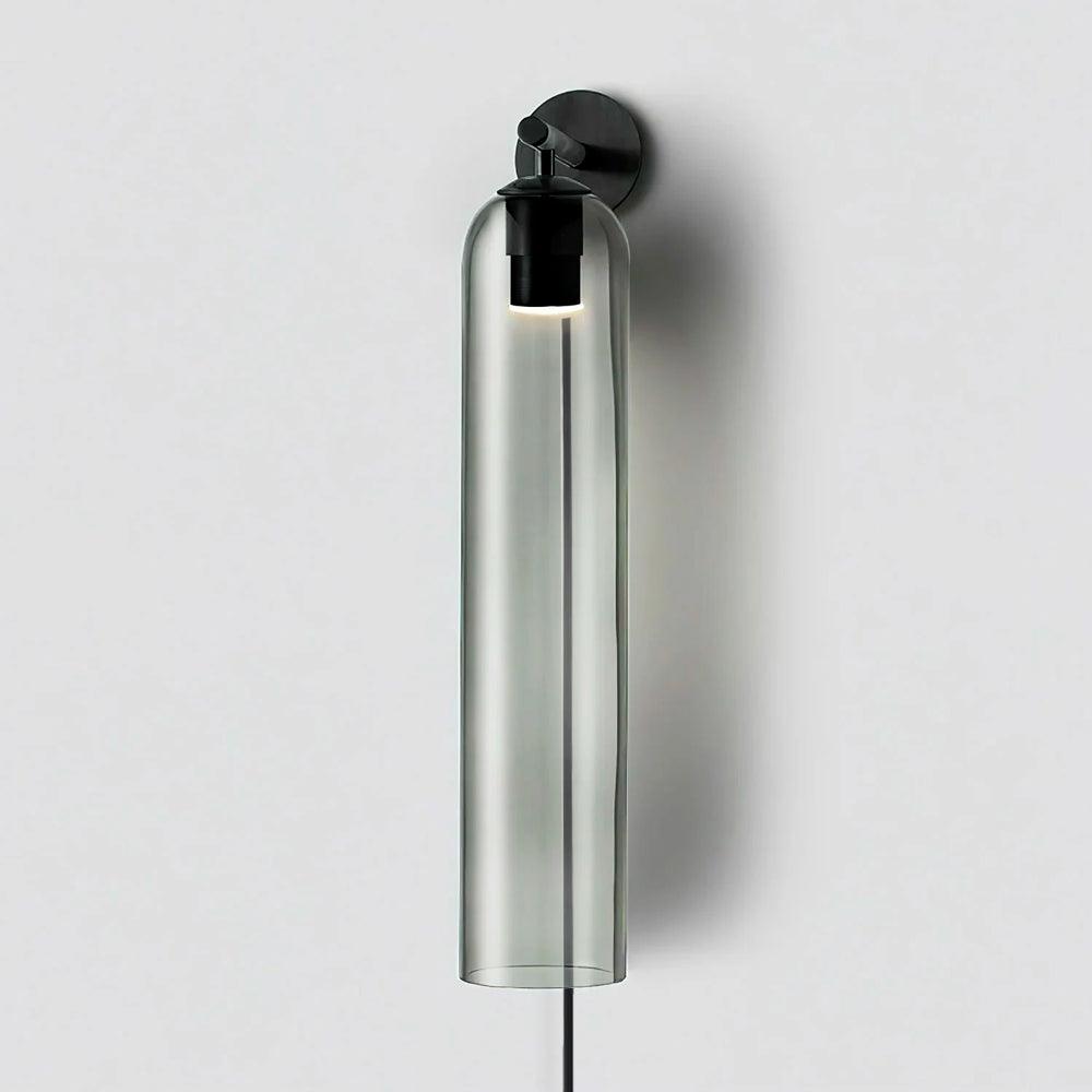 Verona Art Glass Plug-In Wall Light