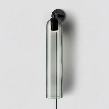 Verona Art Glass Plug-In Wall Light