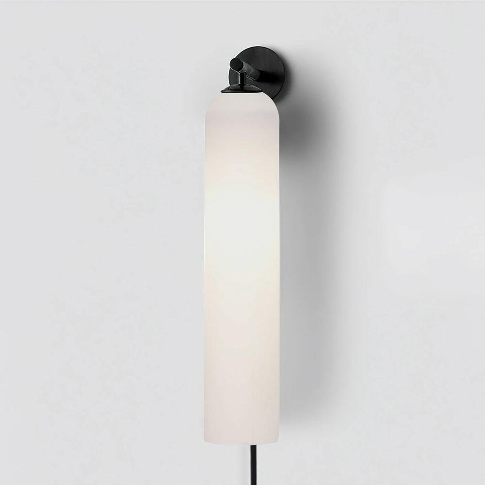 Verona Art Glass Plug-In Wall Light