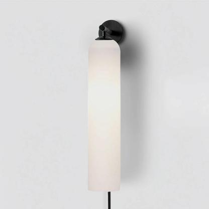 Verona Art Glass Plug-In Wall Light