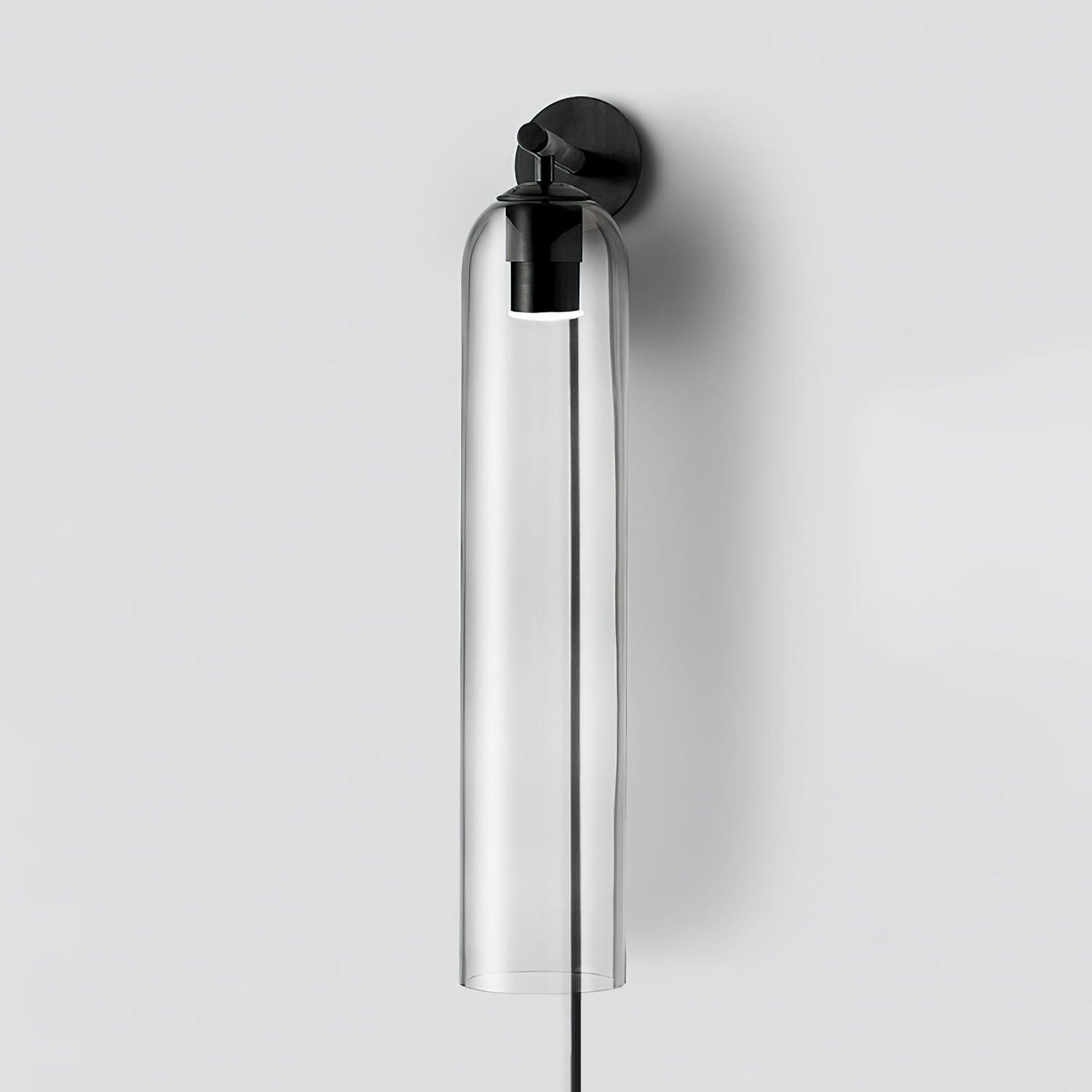 Verona Art Glass Plug-In Wall Light