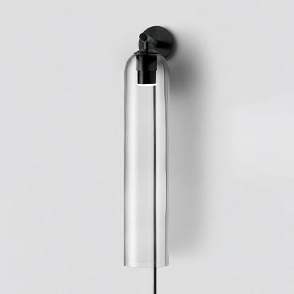 Verona Art Glass Plug-In Wall Light